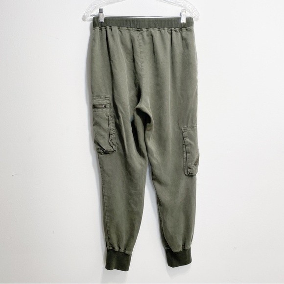 Young Fabulous & Broke Olive Jupiter Drawstring Cargo Utility Pants S - Picture 4 of 9